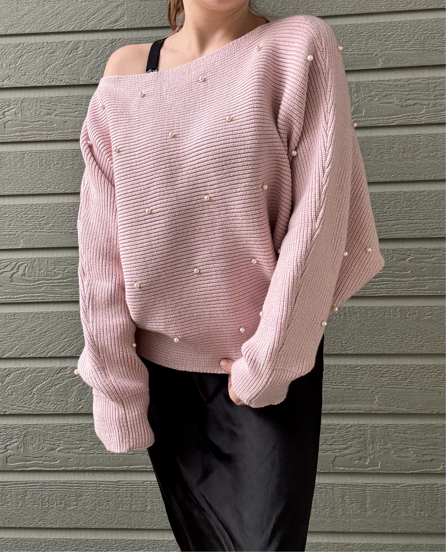 Pearly Pink Sweater