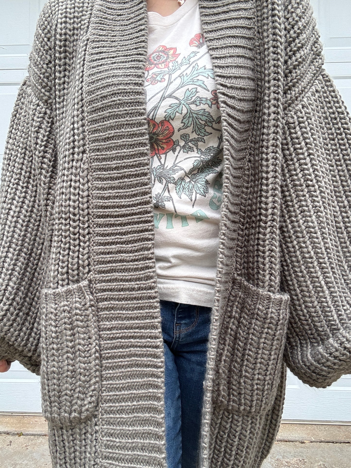 Cozy Book Reading Cardigan