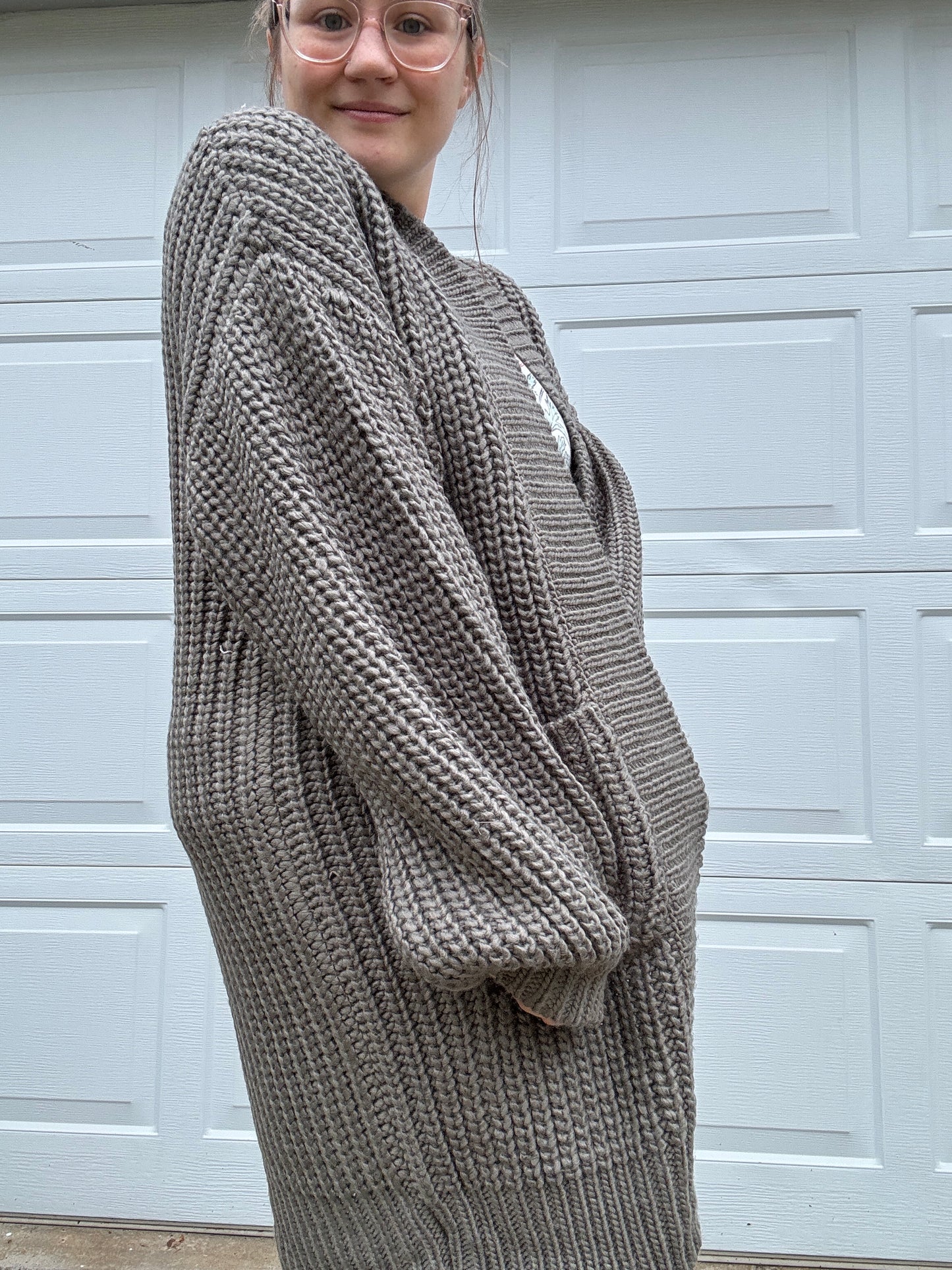 Cozy Book Reading Cardigan