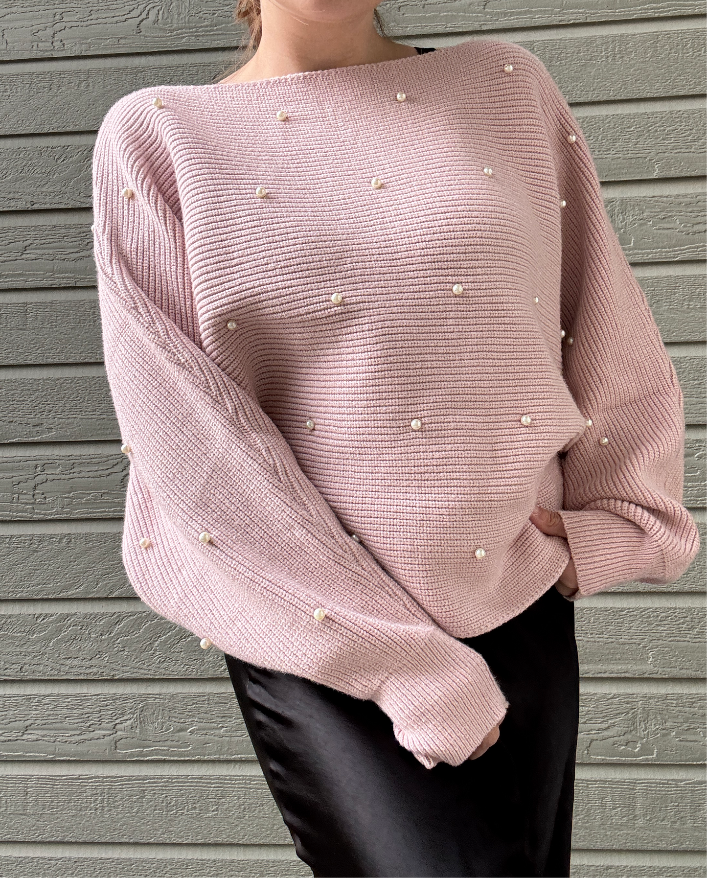 Pearly Pink Sweater