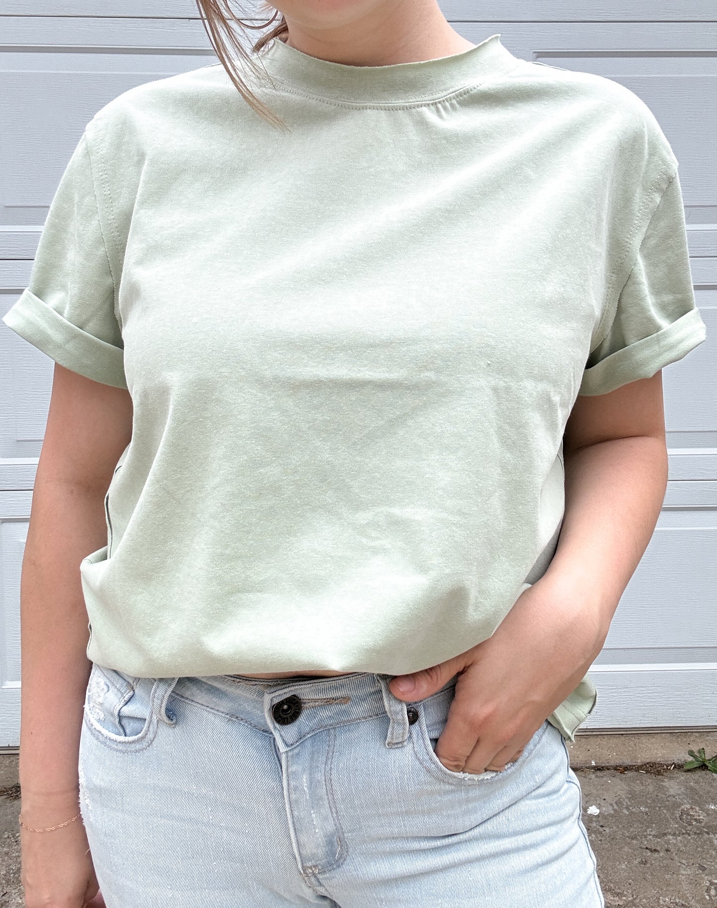 Sage Baby Tee