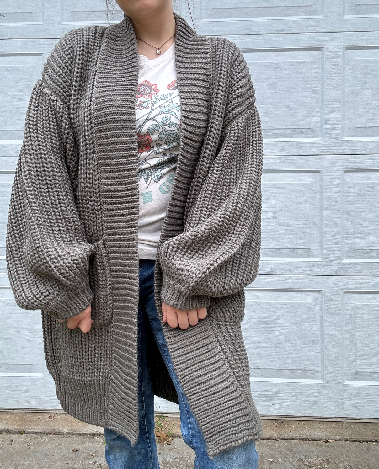 Cozy Book Reading Cardigan