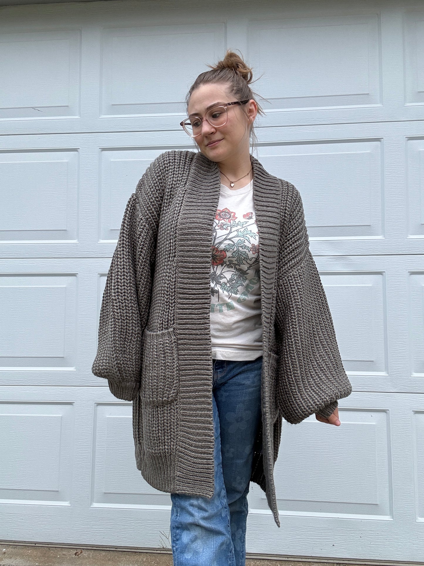 Cozy Book Reading Cardigan