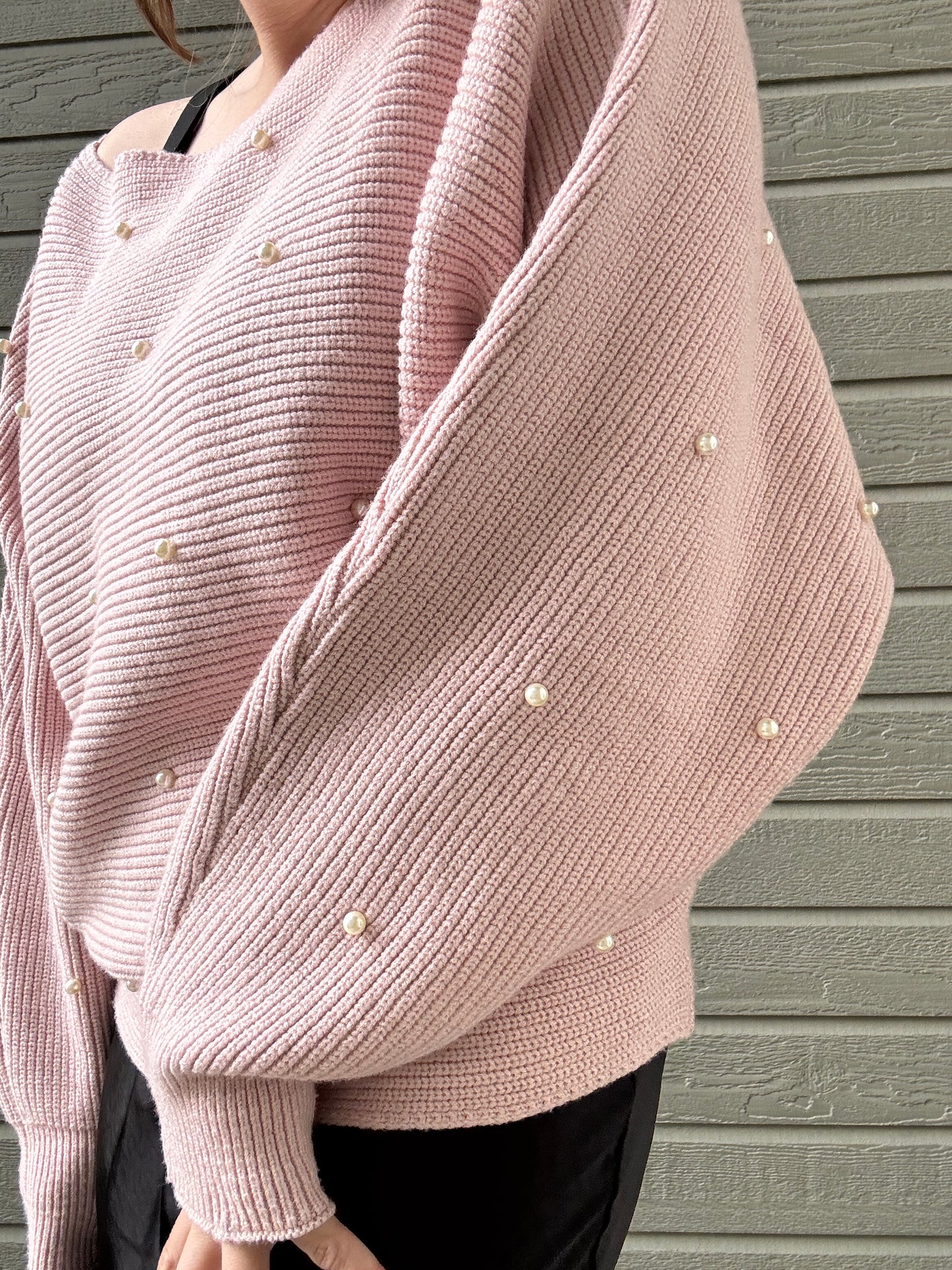 Pearly Pink Sweater