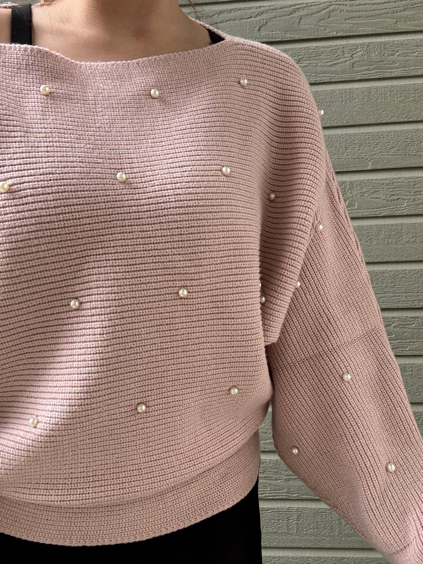 Pearly Pink Sweater