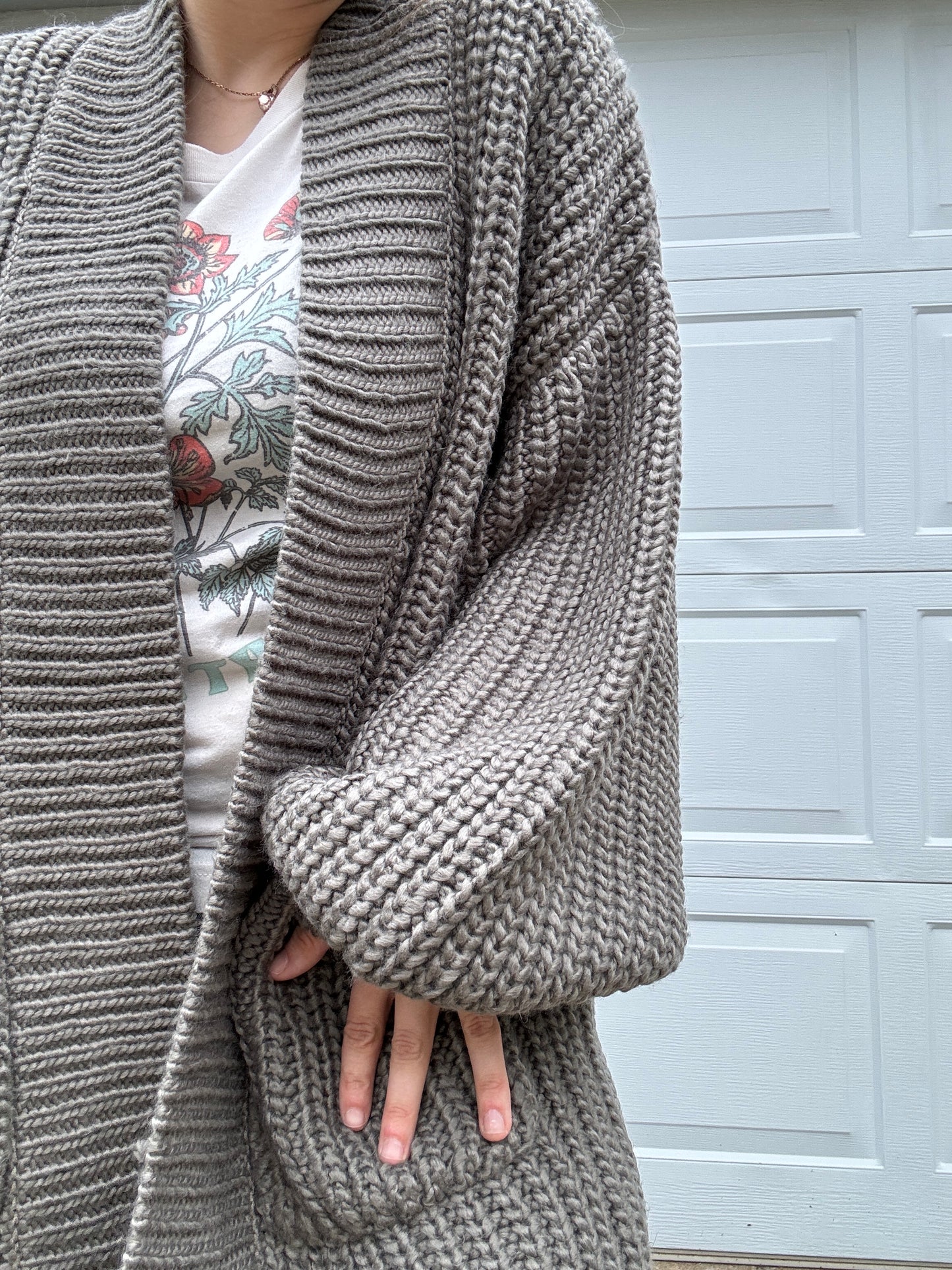 Cozy Book Reading Cardigan