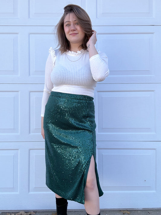 Holiday Sequins Midi