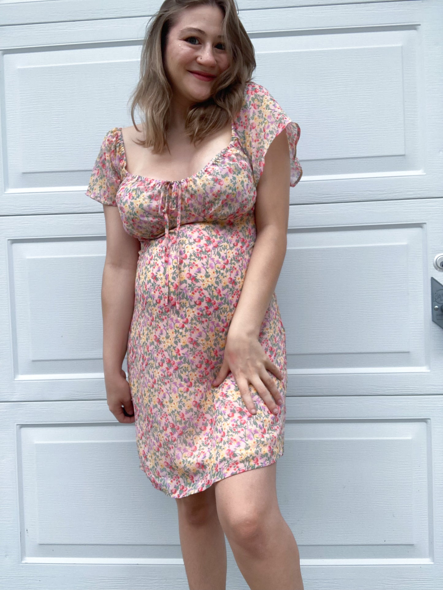 Flower Power Floral Dress